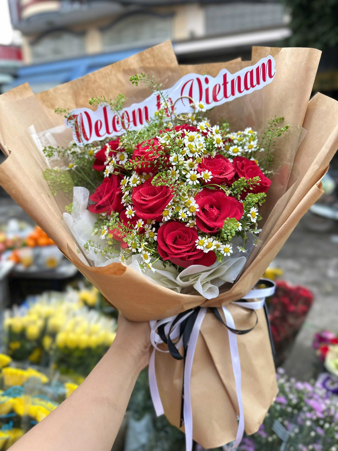 Bó Hoa Welcome to Vietnam